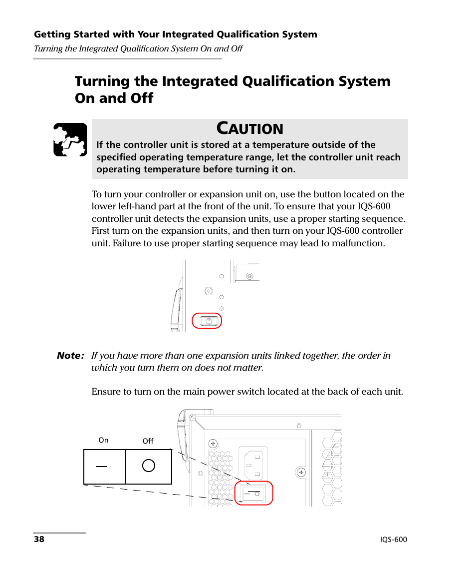 Aution | EXFO IQS-600 Integrated Qualification System User Manual | Page 46 / 357