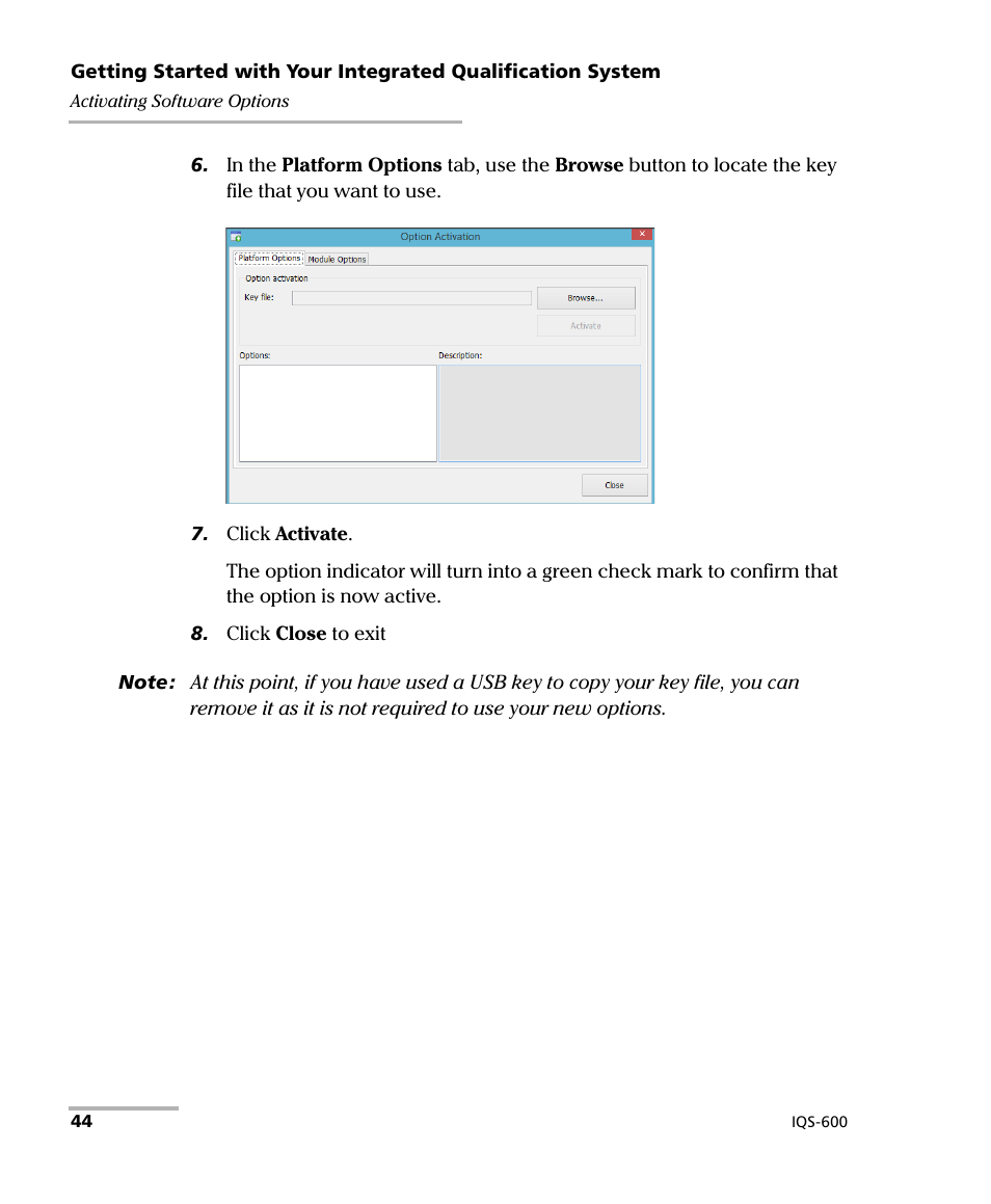 EXFO IQS-600 Integrated Qualification System User Manual | Page 52 / 357