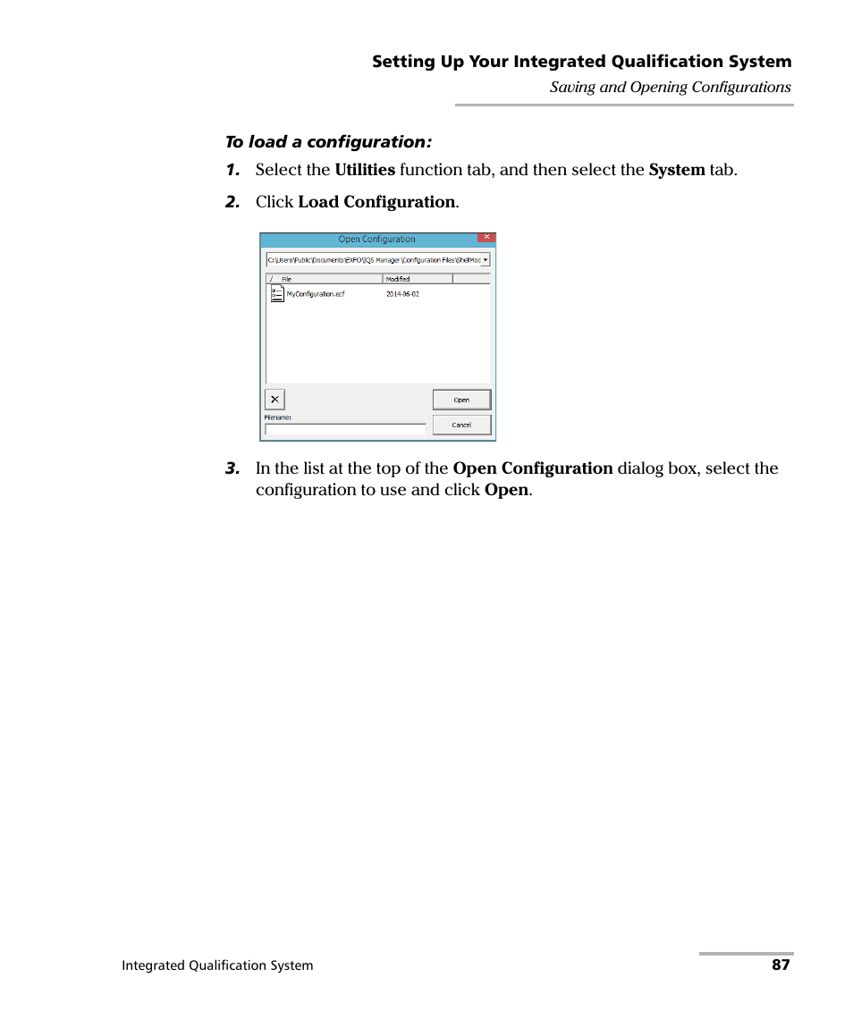 EXFO IQS-600 Integrated Qualification System User Manual | Page 95 / 357