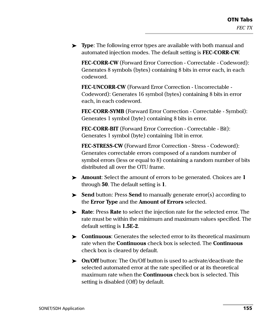 EXFO IQS-8100 Series Transport Blazer for IQS-600 User Manual | Page 169 / 719