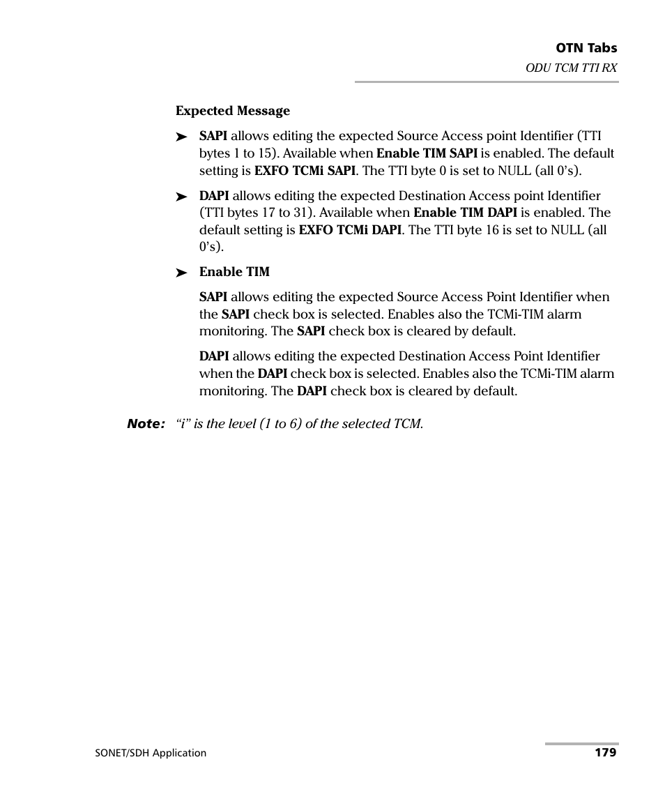 EXFO IQS-8100 Series Transport Blazer for IQS-600 User Manual | Page 193 / 719