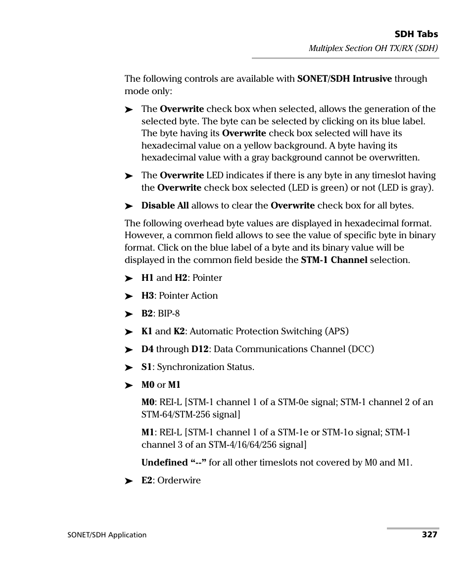 EXFO IQS-8100 Series Transport Blazer for IQS-600 User Manual | Page 341 / 719