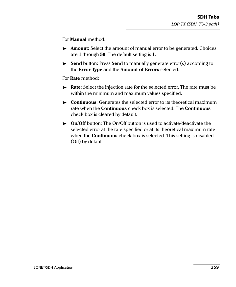 EXFO IQS-8100 Series Transport Blazer for IQS-600 User Manual | Page 373 / 719