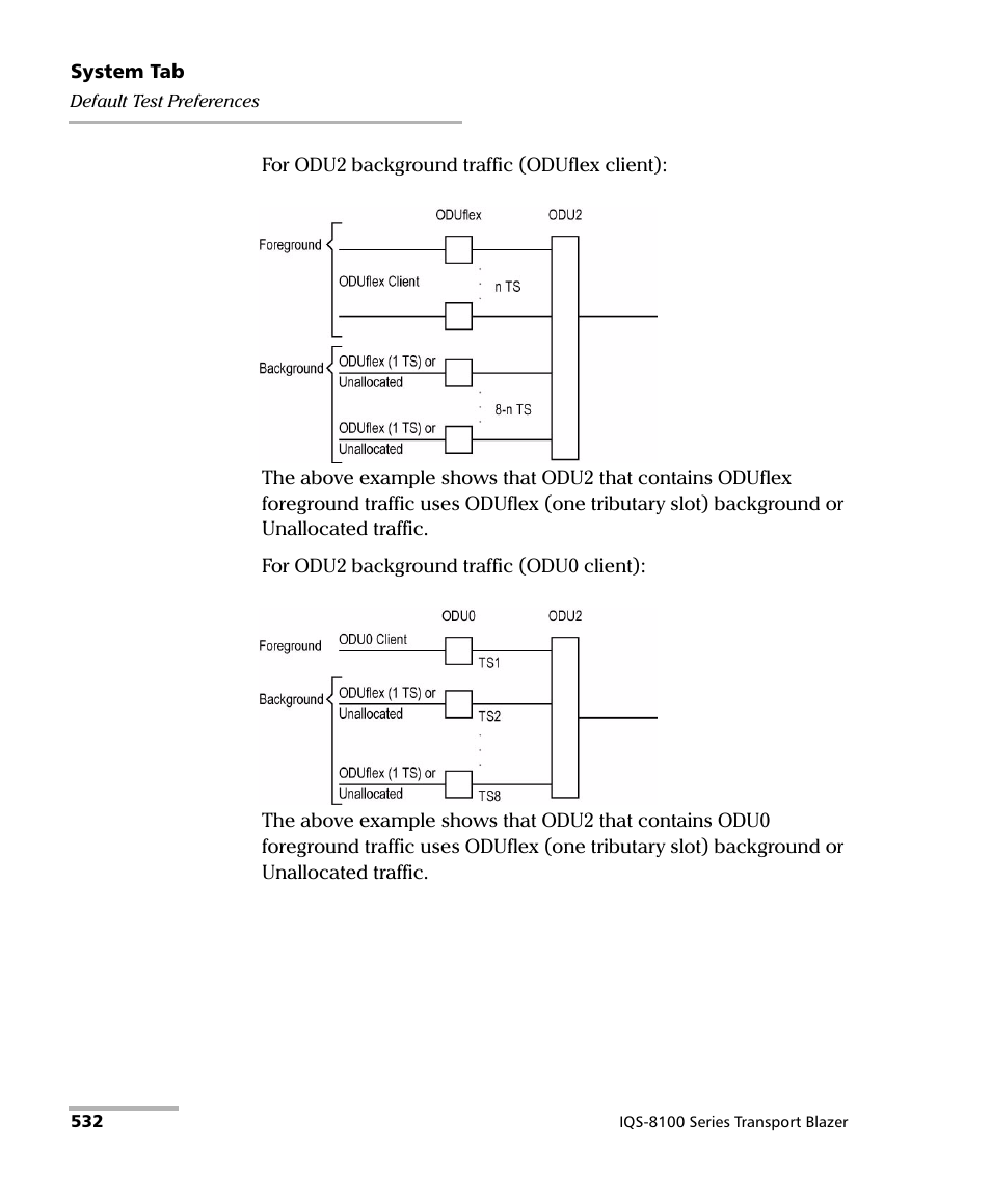 EXFO IQS-8100 Series Transport Blazer for IQS-600 User Manual | Page 546 / 719