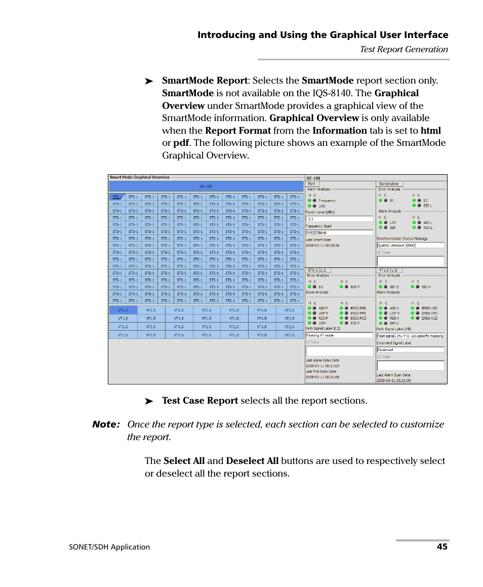 EXFO IQS-8100 Series Transport Blazer for IQS-600 User Manual | Page 59 / 719