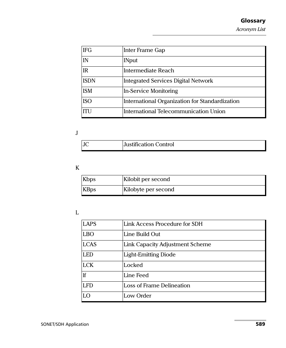 EXFO IQS-8100 Series Transport Blazer for IQS-600 User Manual | Page 603 / 719