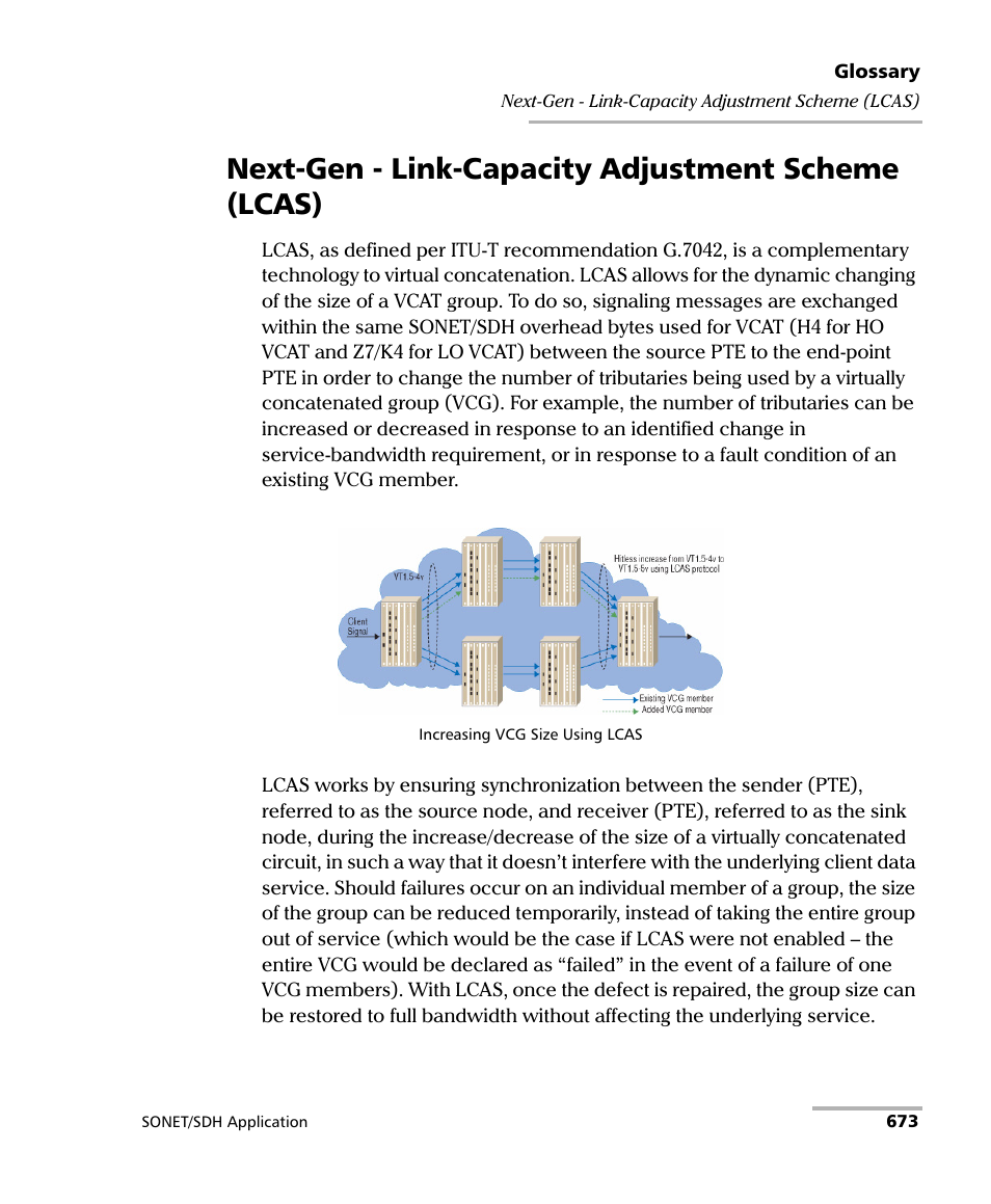 Next-gen - link-capacity adjustment scheme (lcas) | EXFO IQS-8100 Series Transport Blazer for IQS-600 User Manual | Page 687 / 719