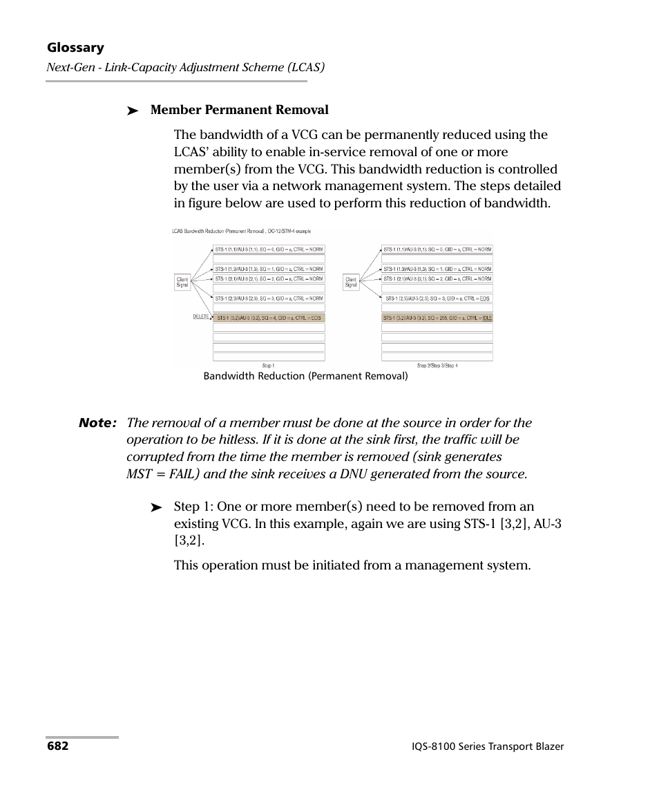 EXFO IQS-8100 Series Transport Blazer for IQS-600 User Manual | Page 696 / 719