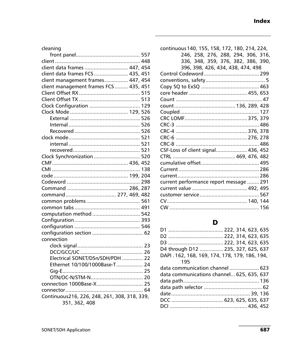 EXFO IQS-8100 Series Transport Blazer for IQS-600 User Manual | Page 701 / 719