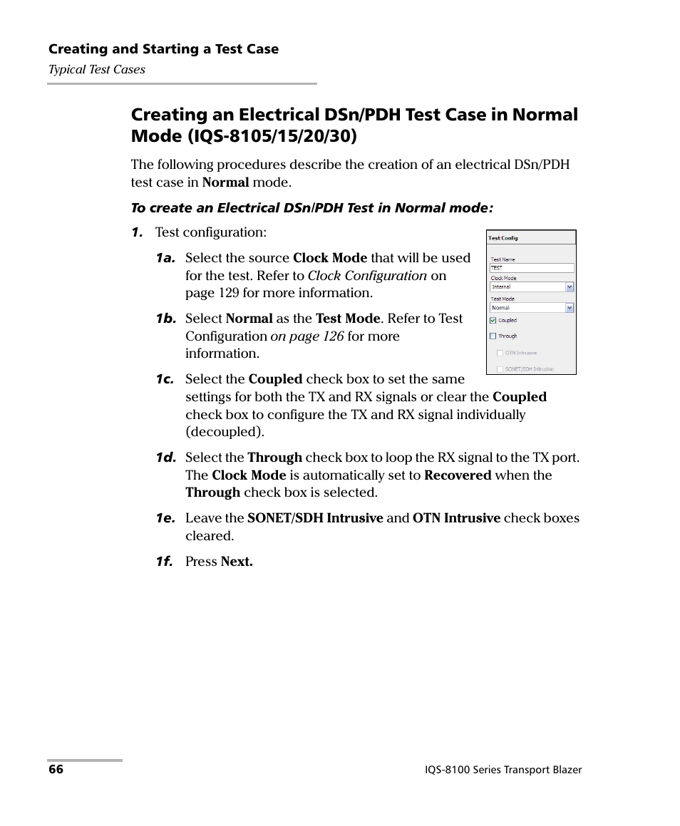 EXFO IQS-8100 Series Transport Blazer for IQS-600 User Manual | Page 80 / 719