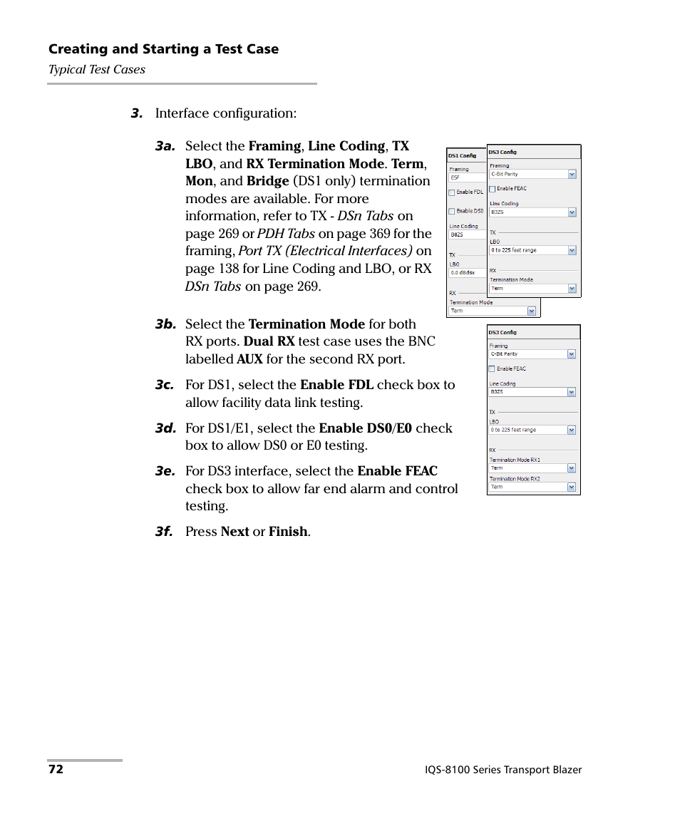 EXFO IQS-8100 Series Transport Blazer for IQS-600 User Manual | Page 86 / 719