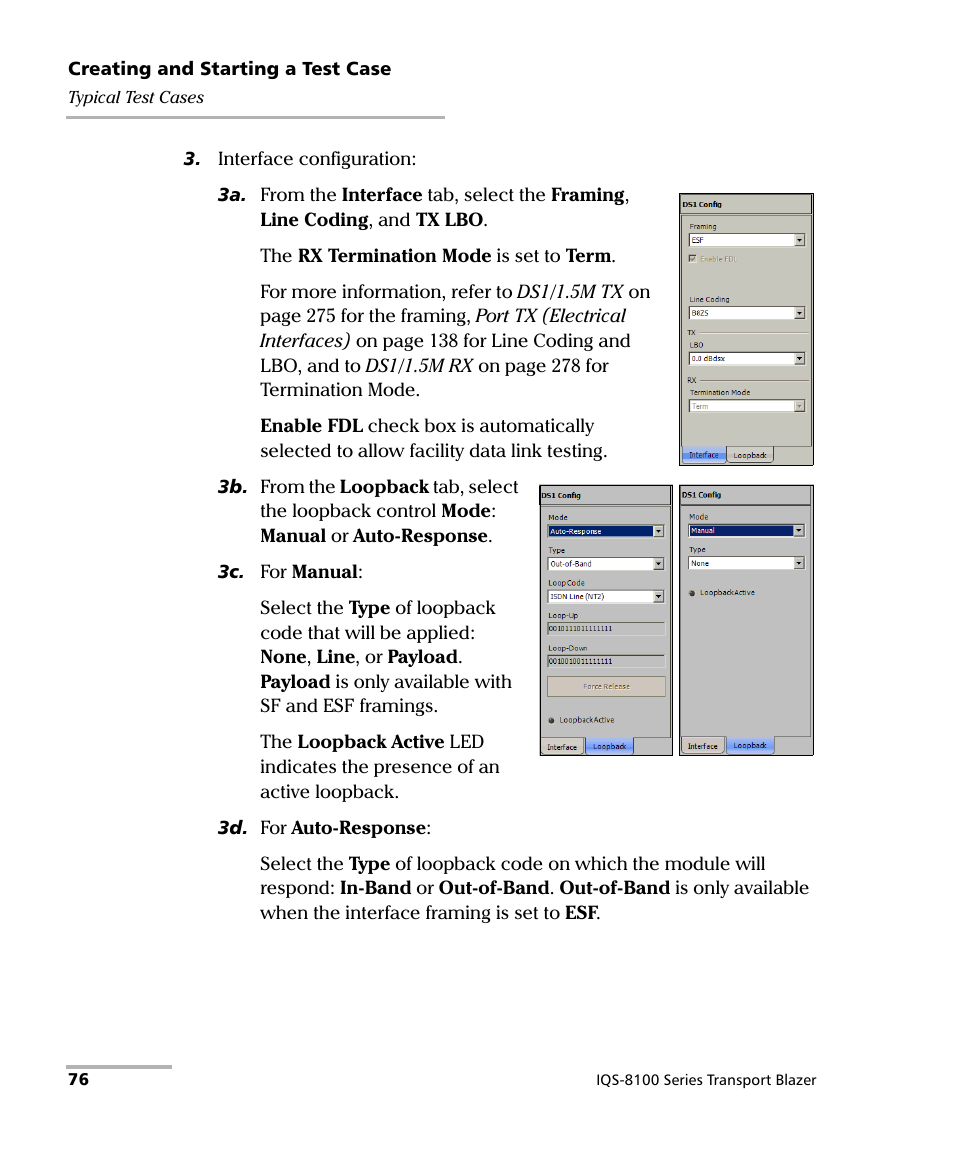 EXFO IQS-8100 Series Transport Blazer for IQS-600 User Manual | Page 90 / 719