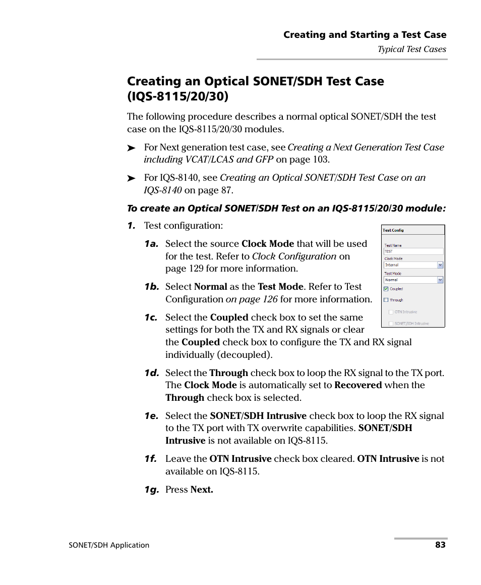 EXFO IQS-8100 Series Transport Blazer for IQS-600 User Manual | Page 97 / 719