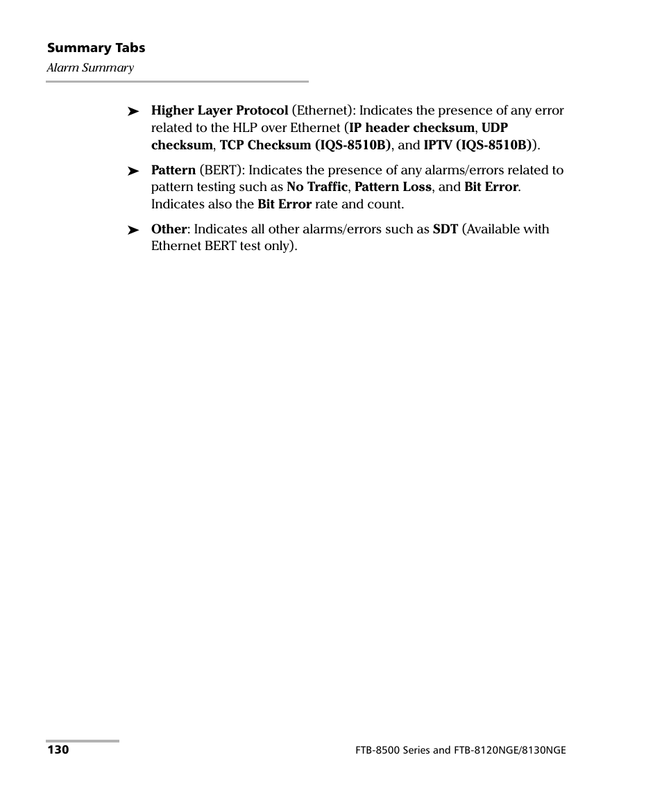 EXFO IQS-8500 Series for IQS-600 User Manual | Page 144 / 546