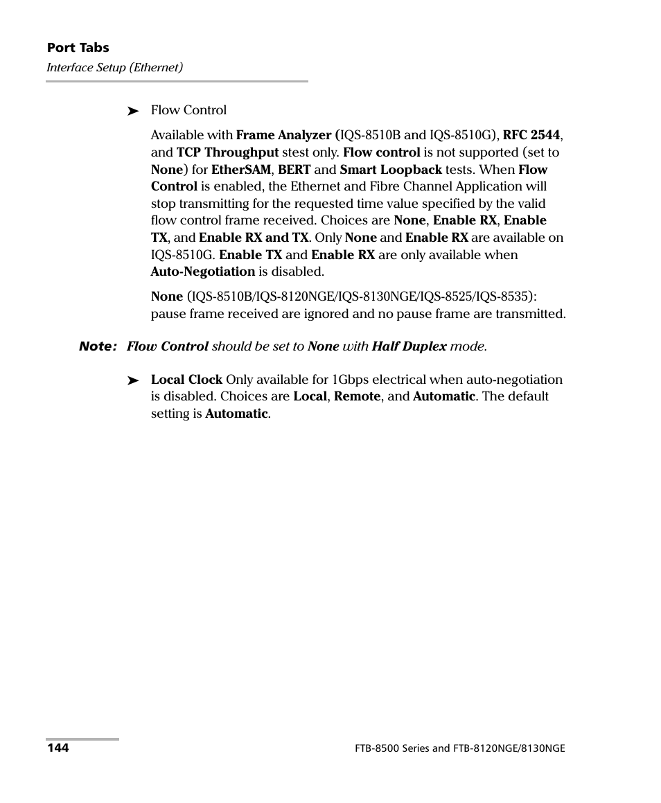 EXFO IQS-8500 Series for IQS-600 User Manual | Page 158 / 546