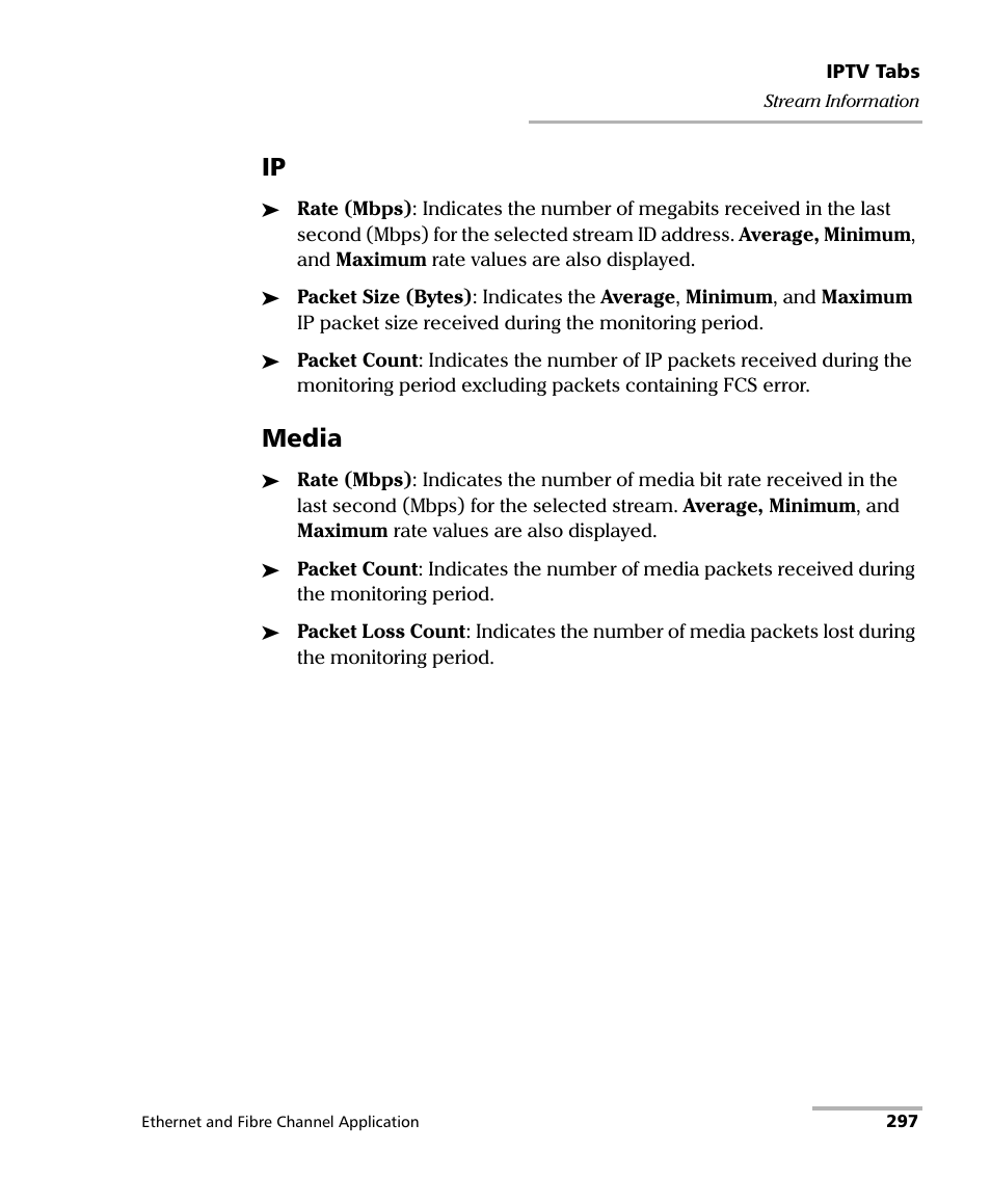 Media | EXFO IQS-8500 Series for IQS-600 User Manual | Page 311 / 546