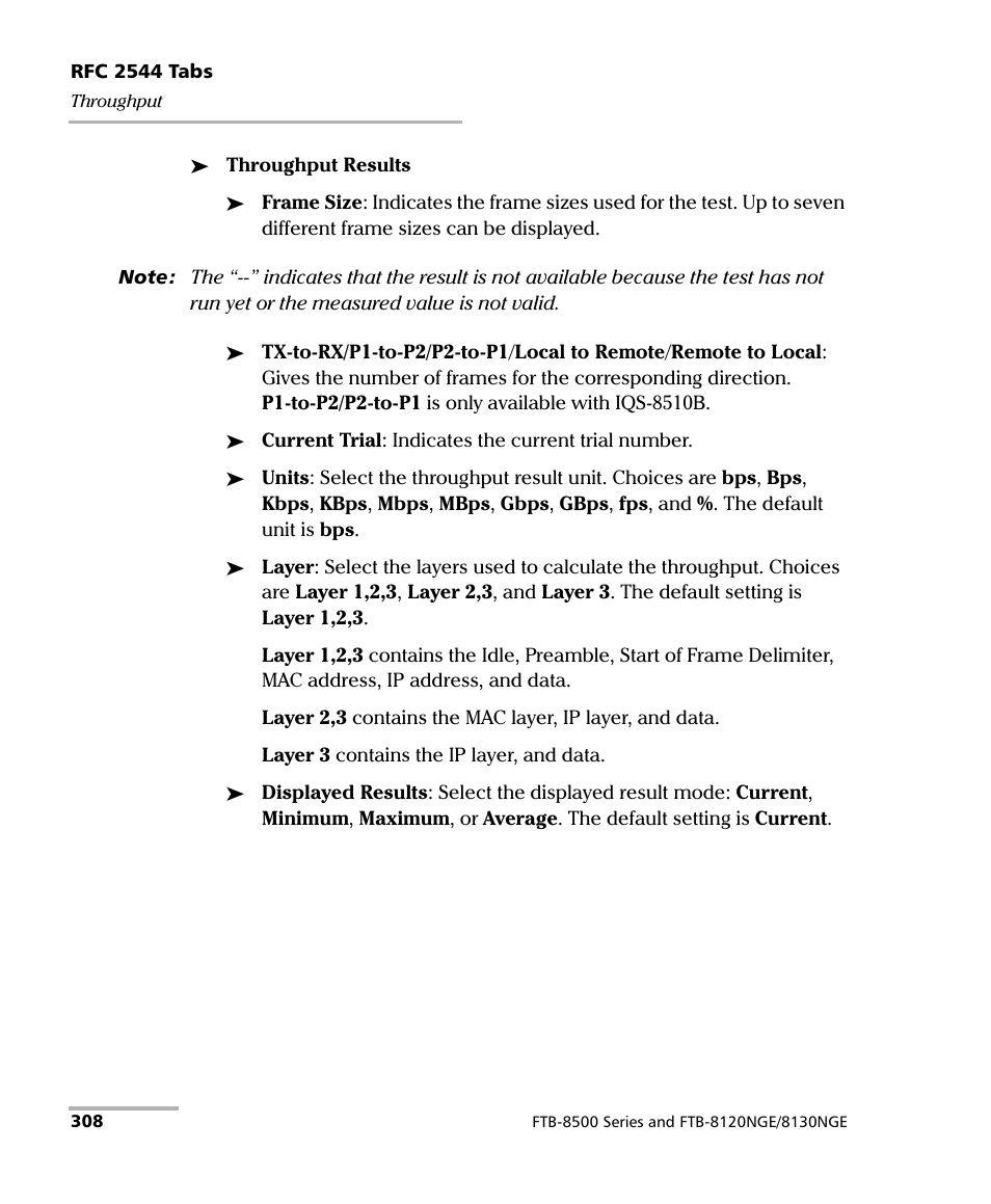 EXFO IQS-8500 Series for IQS-600 User Manual | Page 322 / 546