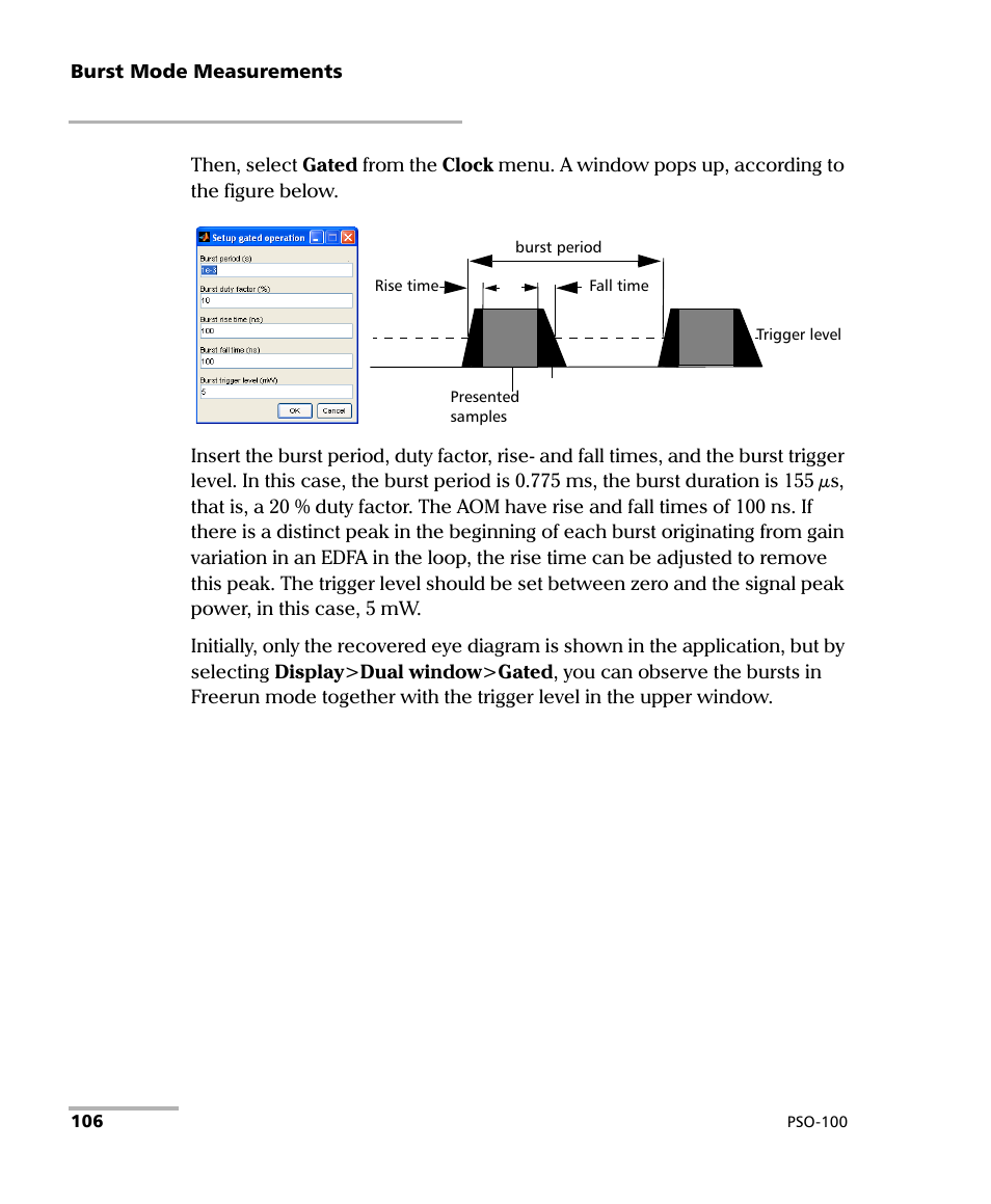 EXFO PSO-100 Series Optical Sampling Oscilloscopes User Manual | Page 114 / 140