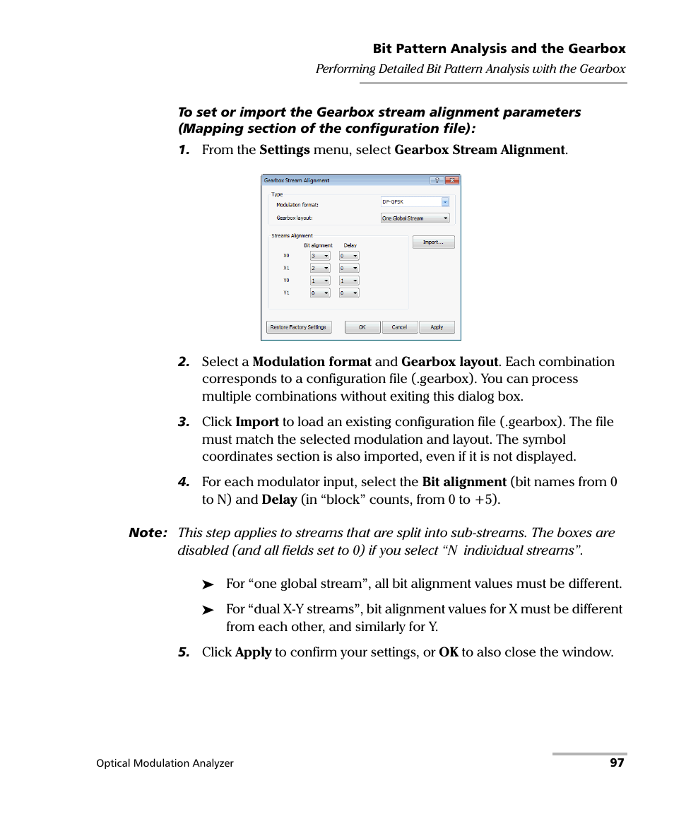 EXFO PSO-200 Optical Modulation Analyzer User Manual | Page 105 / 285