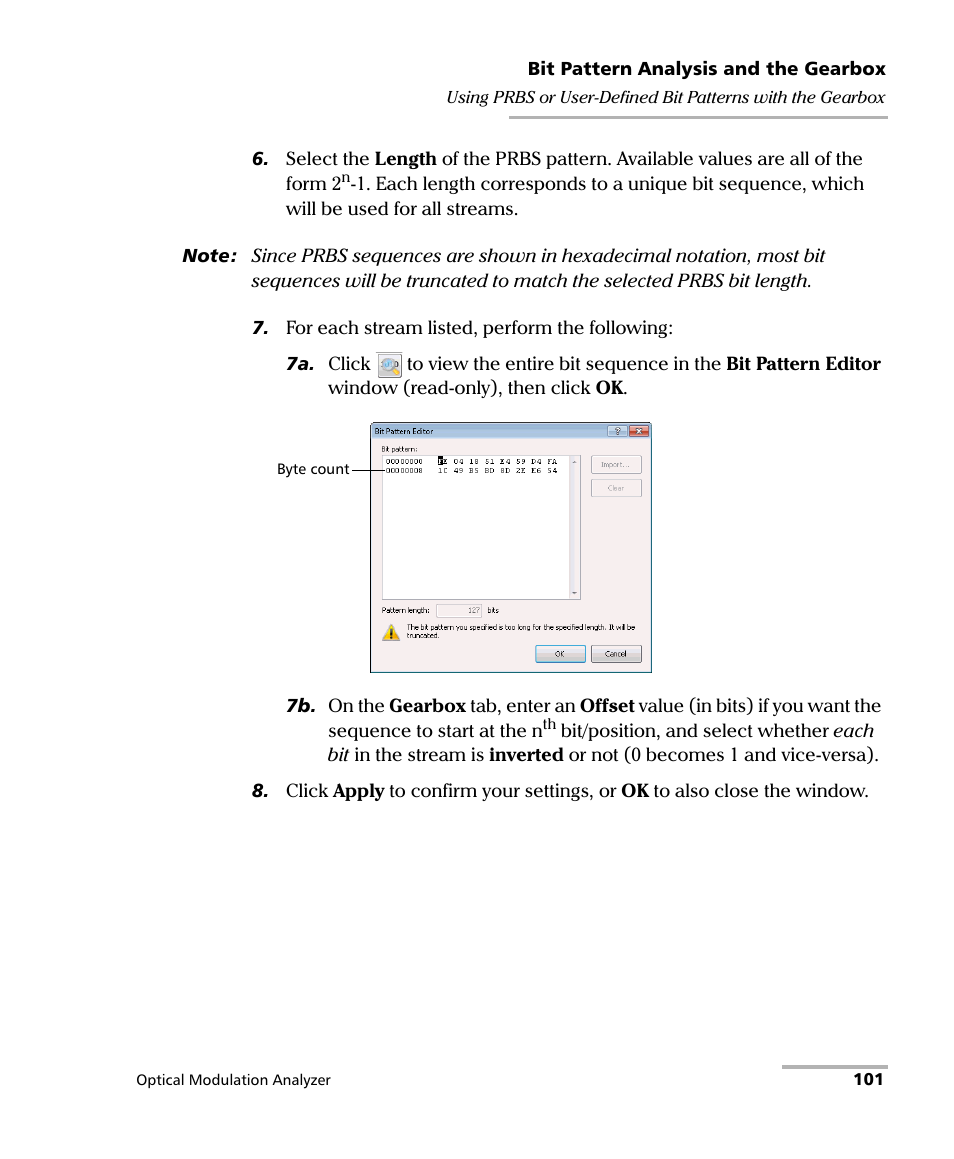 EXFO PSO-200 Optical Modulation Analyzer User Manual | Page 109 / 285