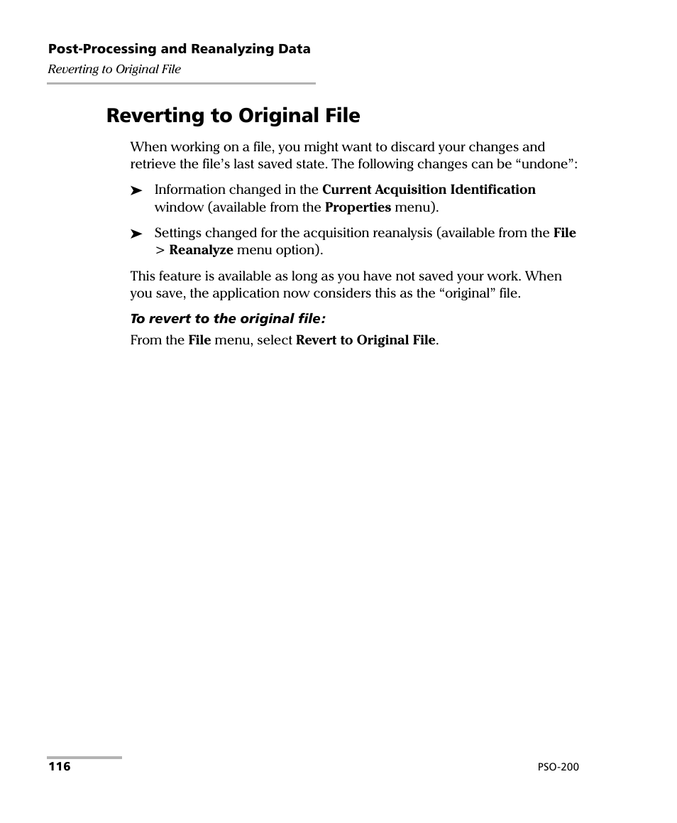 Reverting to original file | EXFO PSO-200 Optical Modulation Analyzer User Manual | Page 124 / 285