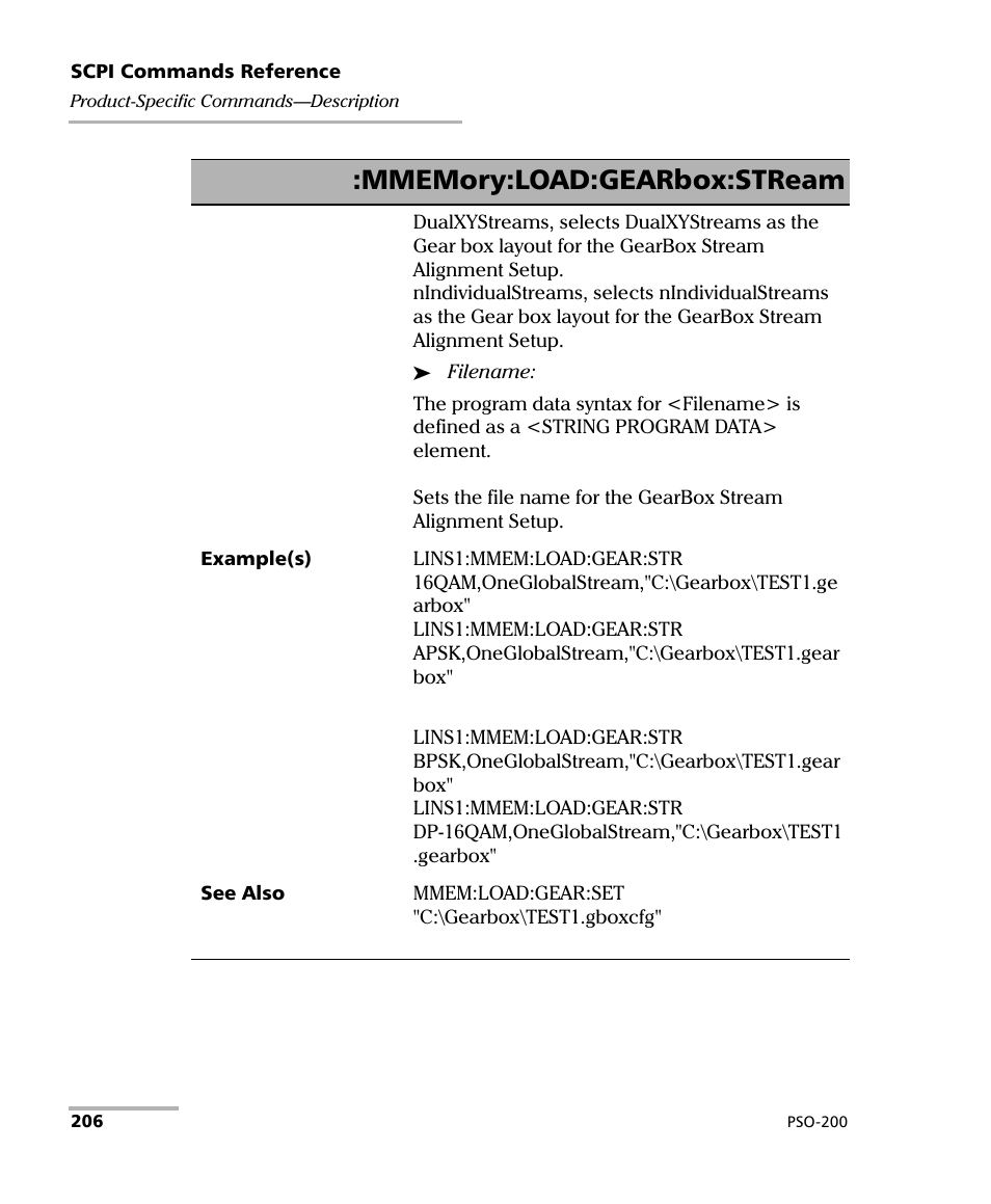 EXFO PSO-200 Optical Modulation Analyzer User Manual | Page 214 / 285