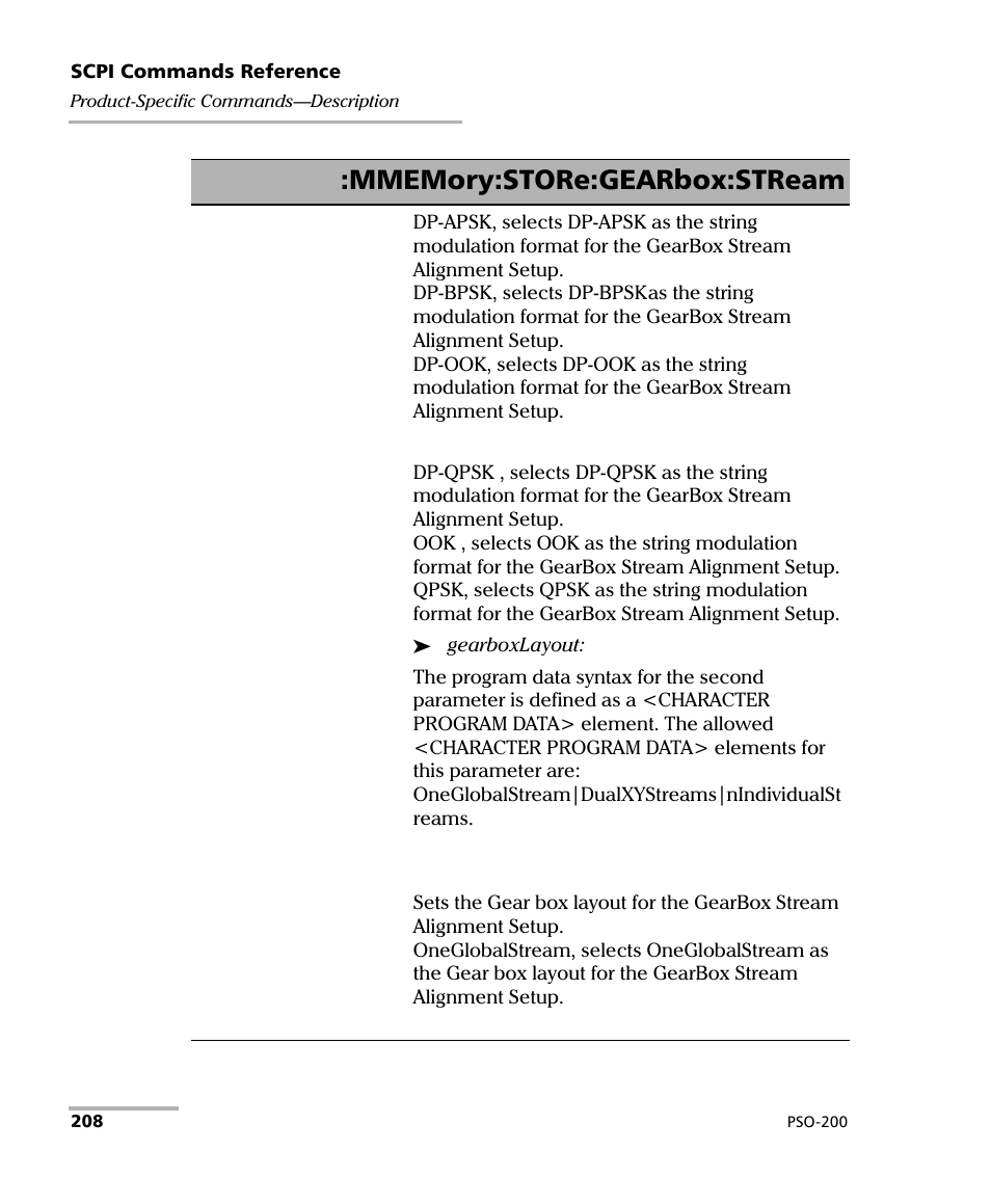 EXFO PSO-200 Optical Modulation Analyzer User Manual | Page 216 / 285