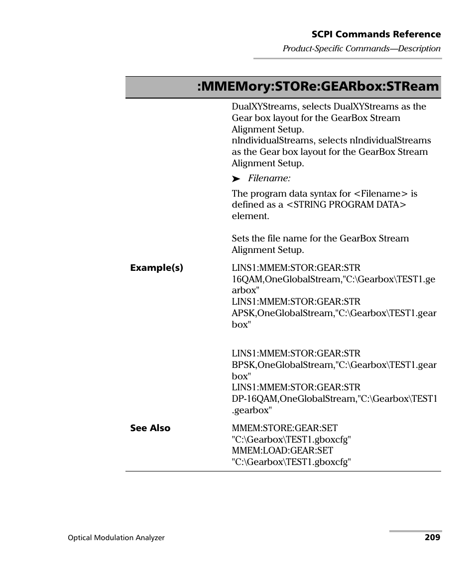 EXFO PSO-200 Optical Modulation Analyzer User Manual | Page 217 / 285