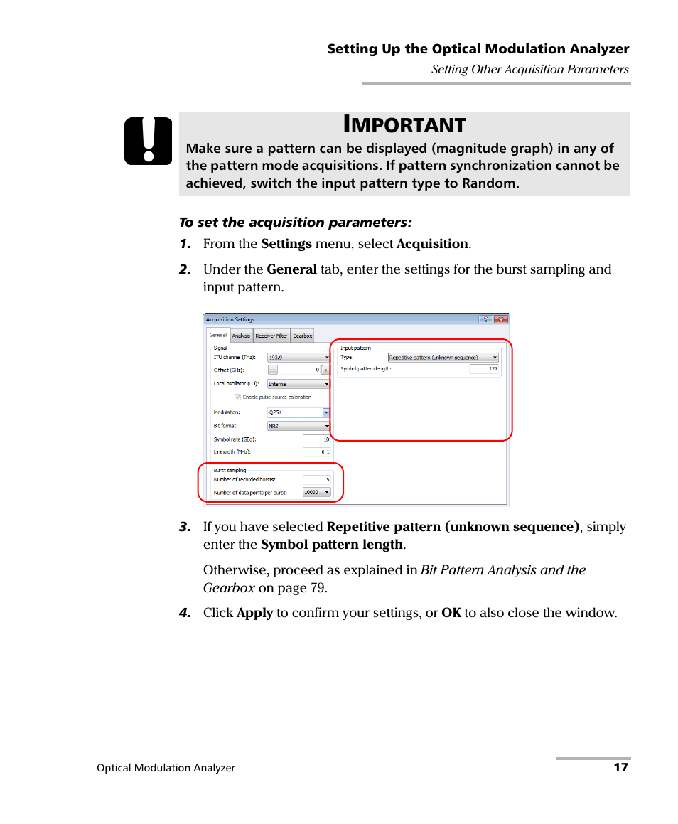 Mportant | EXFO PSO-200 Optical Modulation Analyzer User Manual | Page 25 / 285