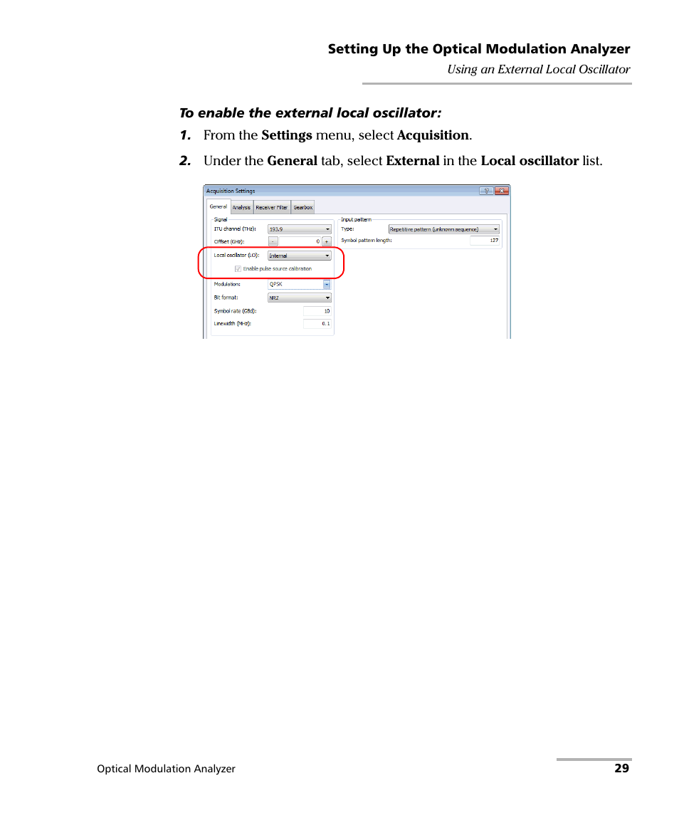 EXFO PSO-200 Optical Modulation Analyzer User Manual | Page 37 / 285