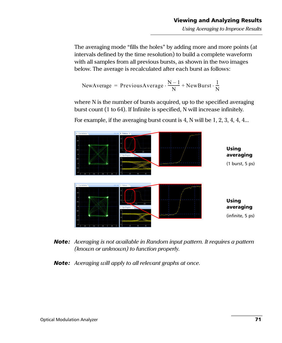 EXFO PSO-200 Optical Modulation Analyzer User Manual | Page 79 / 285