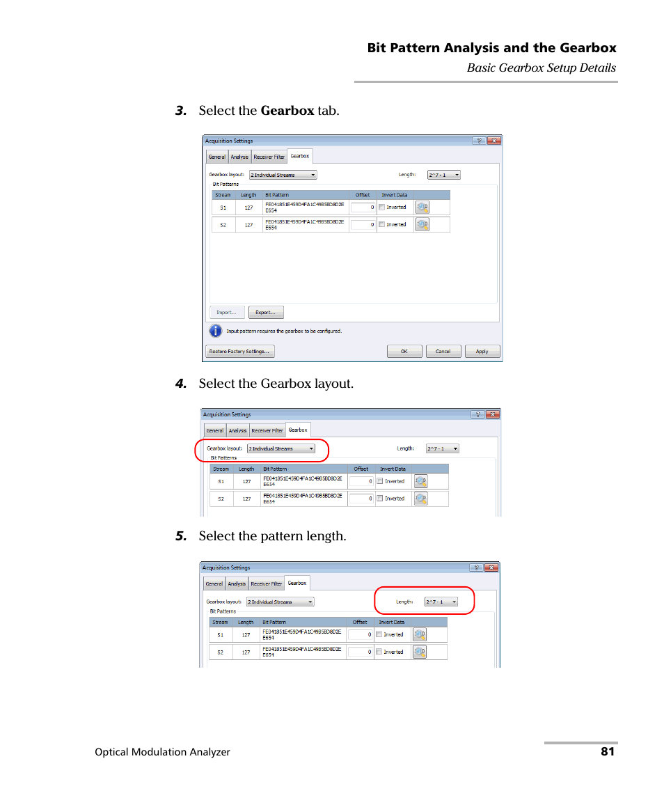EXFO PSO-200 Optical Modulation Analyzer User Manual | Page 89 / 285