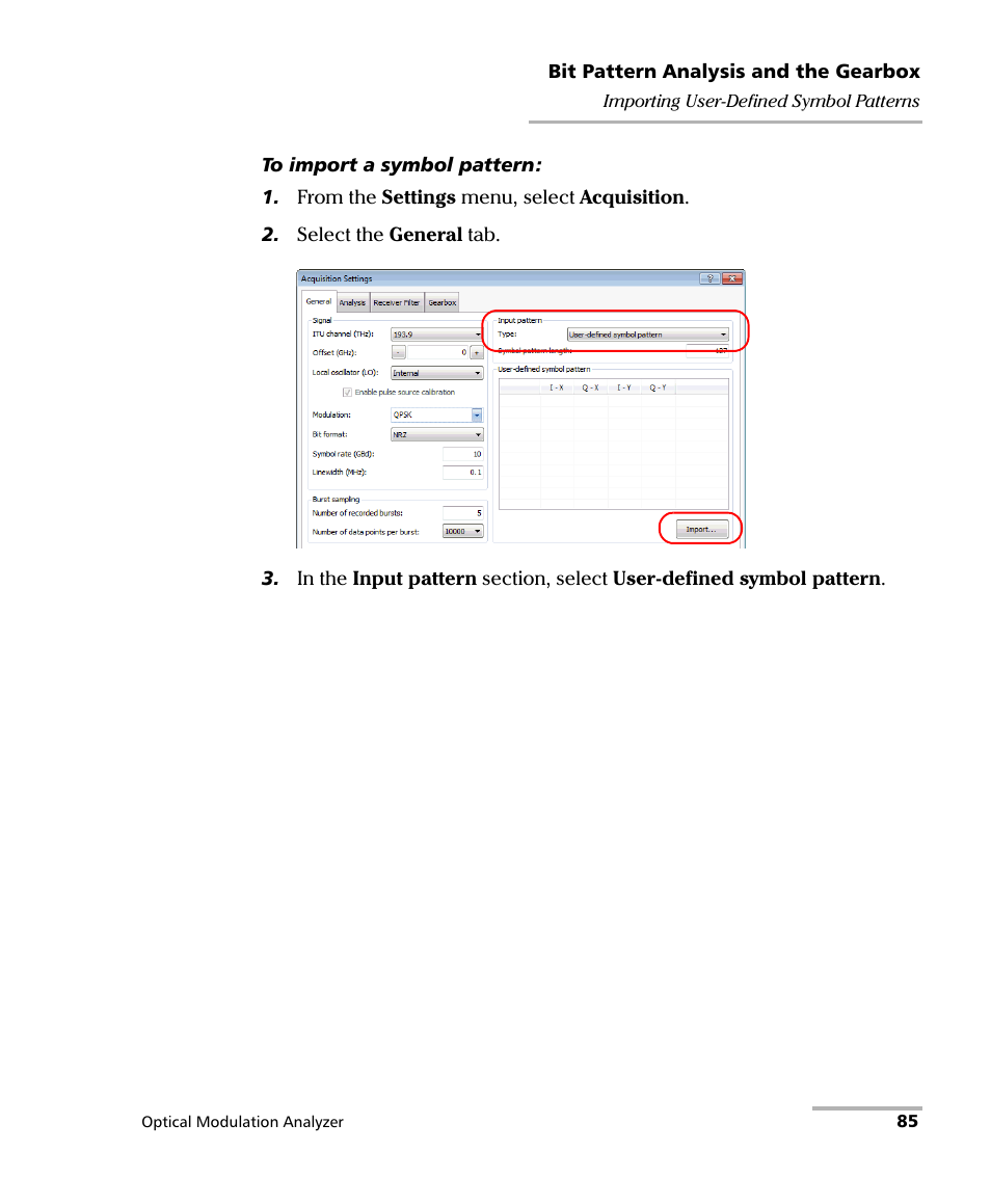 EXFO PSO-200 Optical Modulation Analyzer User Manual | Page 93 / 285