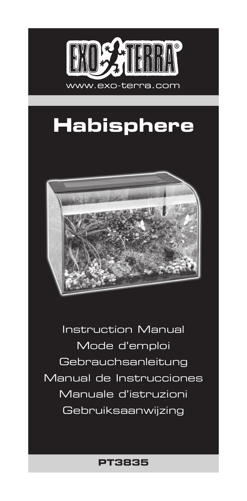Exo Terra Habisphere User Manual | 19 pages