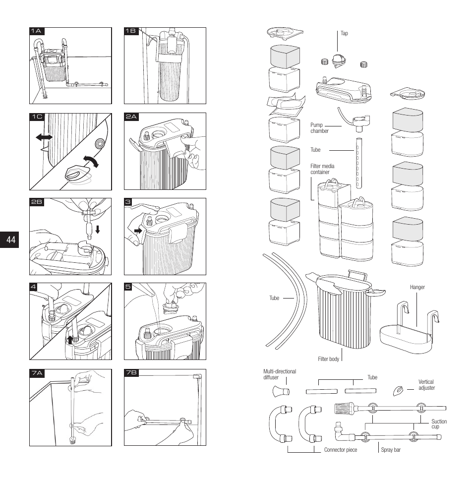 Exo Terra Turtle Filter FX-350 User Manual | Page 23 / 25