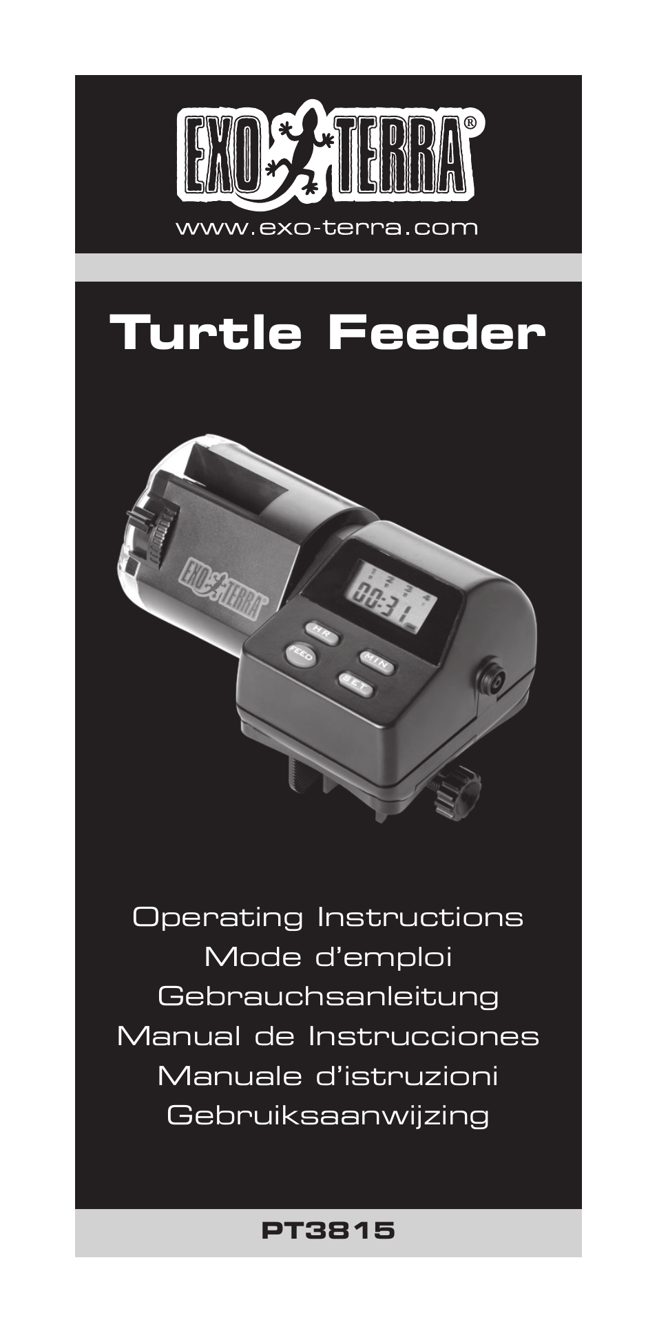 Exo Terra Turtle Feeder User Manual | 21 pages