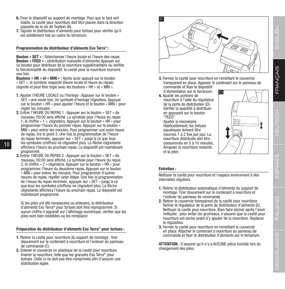 Exo Terra Turtle Feeder User Manual | Page 6 / 21