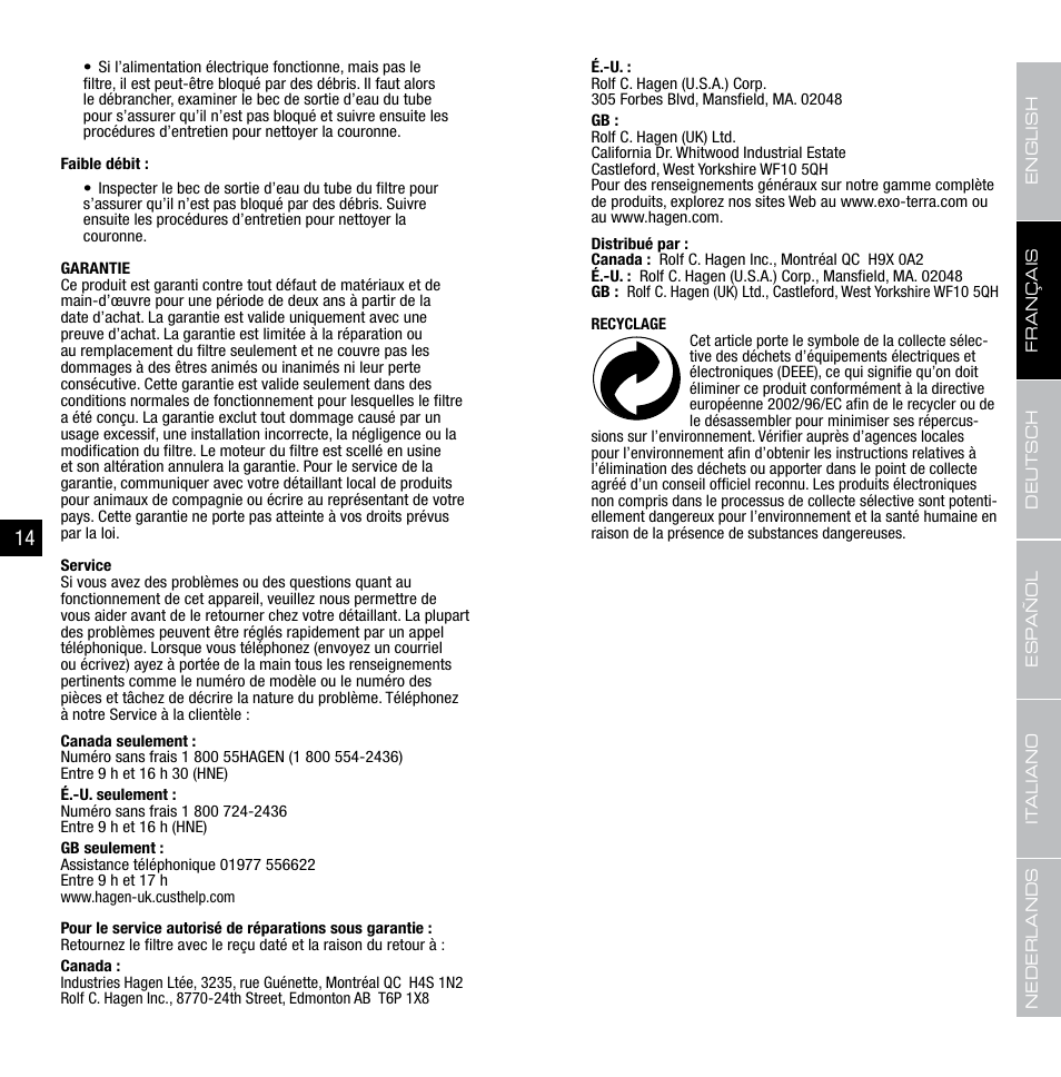 Exo Terra Turtle Cliff User Manual | Page 8 / 21