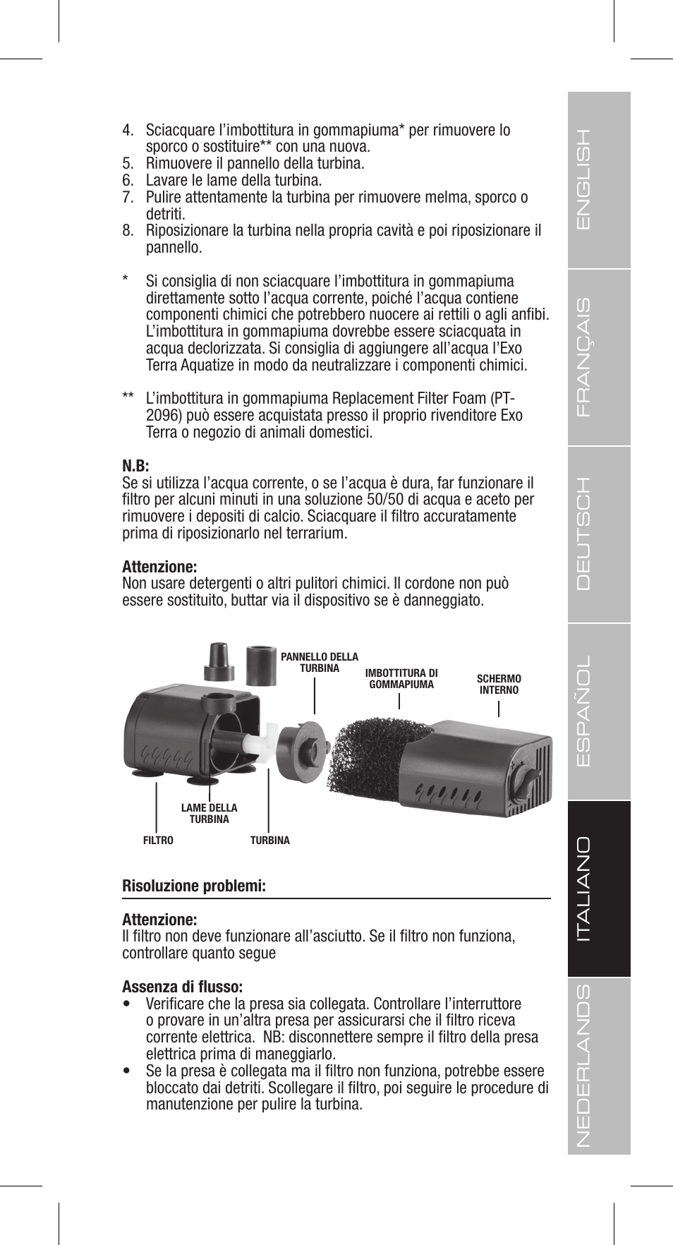 Exo Terra Repti Clear F150 User Manual | Page 27 / 36