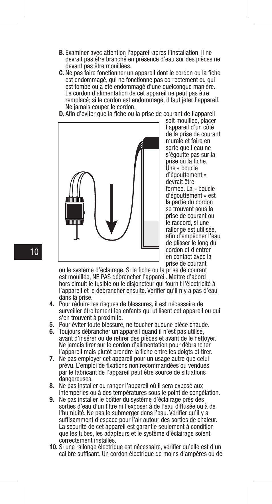 Exo Terra Light Unit User Manual | Page 10 / 40