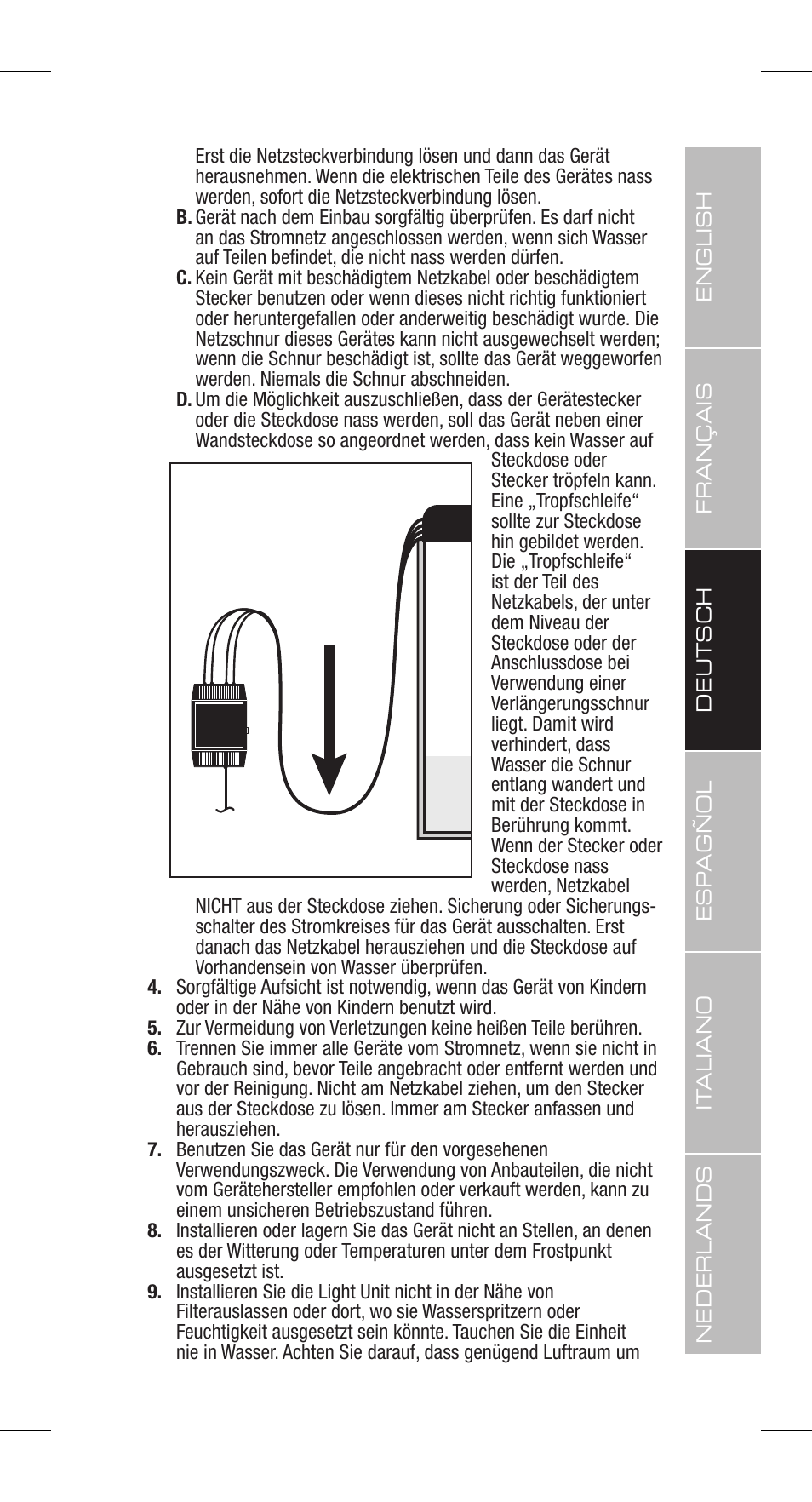 Exo Terra Light Unit User Manual | Page 17 / 40
