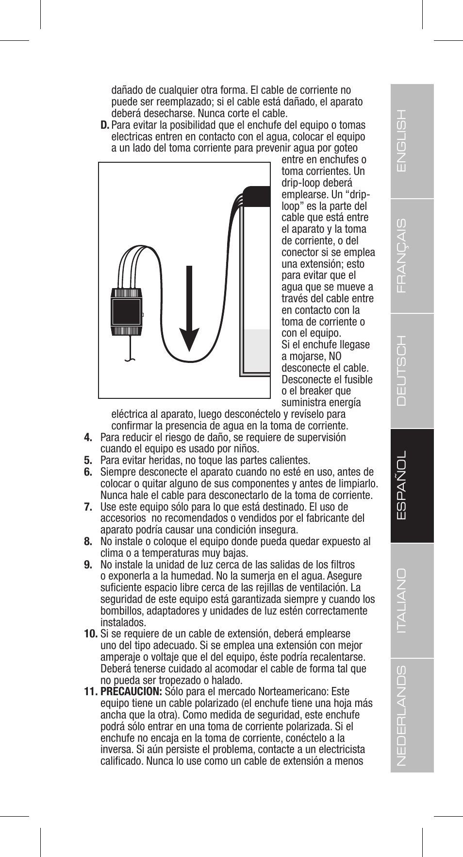 Exo Terra Light Unit User Manual | Page 23 / 40
