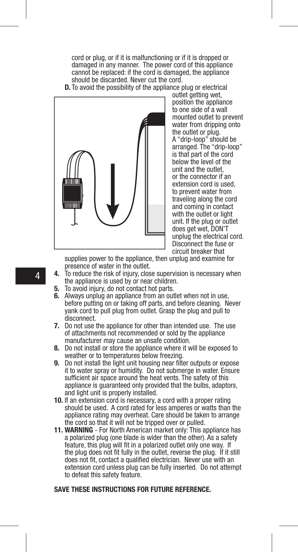 Exo Terra Light Unit User Manual | Page 4 / 40