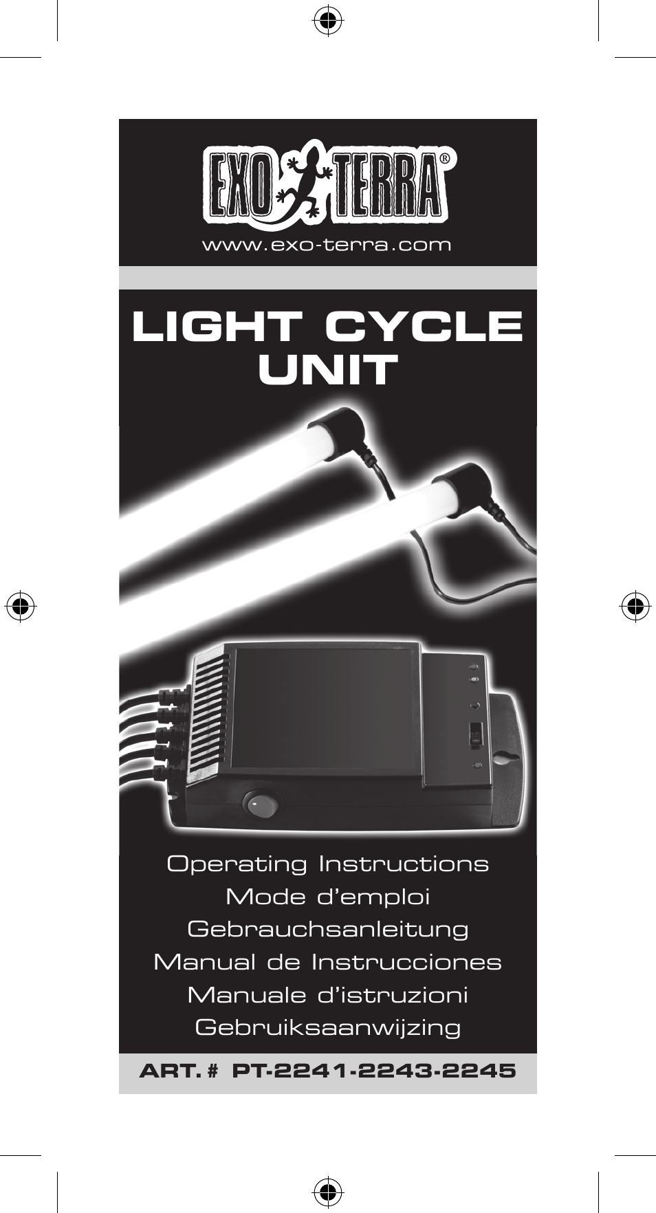 Exo Terra Light Cycle Unit User Manual | 45 pages