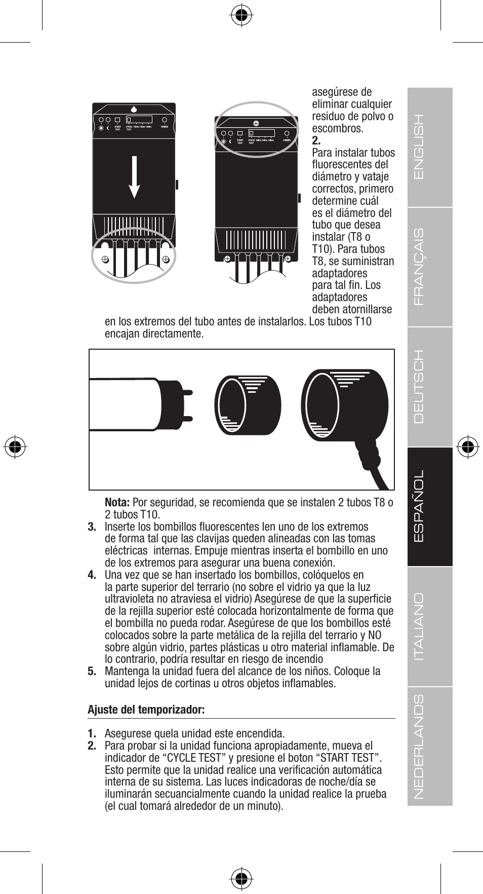 Exo Terra Light Cycle Unit User Manual | Page 29 / 45