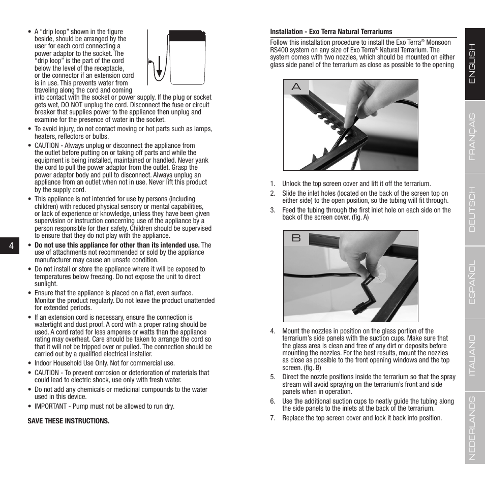 Exo Terra Remote Control User Manual | Page 3 / 31