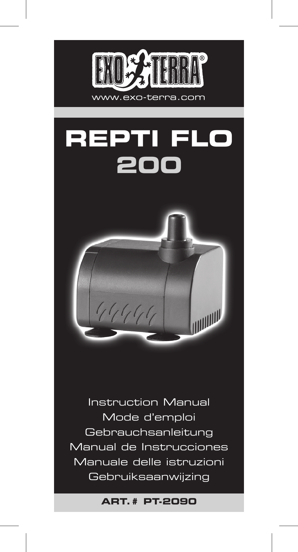 Exo Terra Repti Flo 200 User Manual | 34 pages