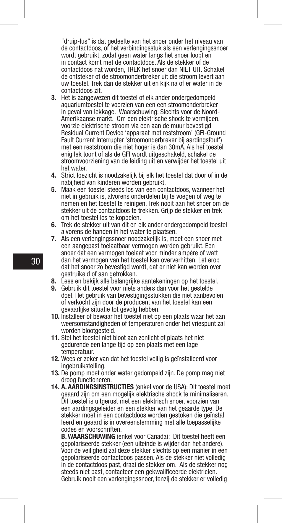 Exo Terra Repti Flo 200 User Manual | Page 30 / 34