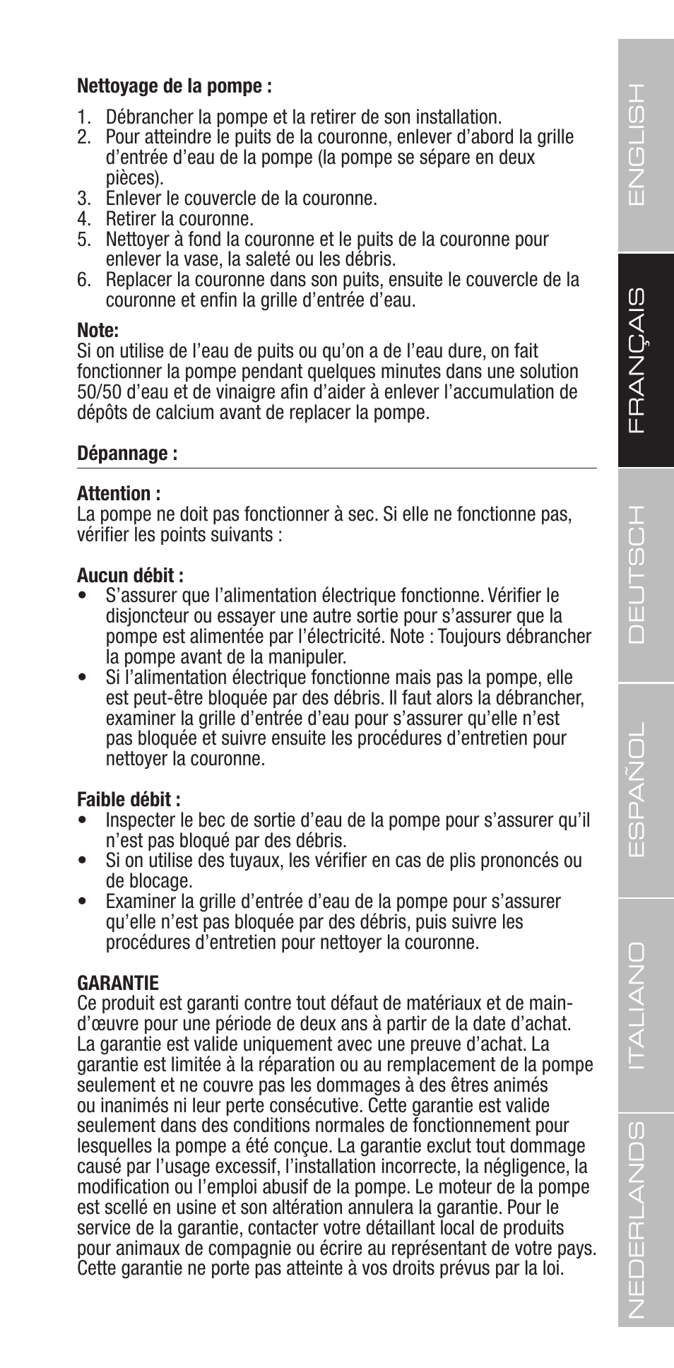 Exo Terra Repti Flo 250 User Manual | Page 11 / 32