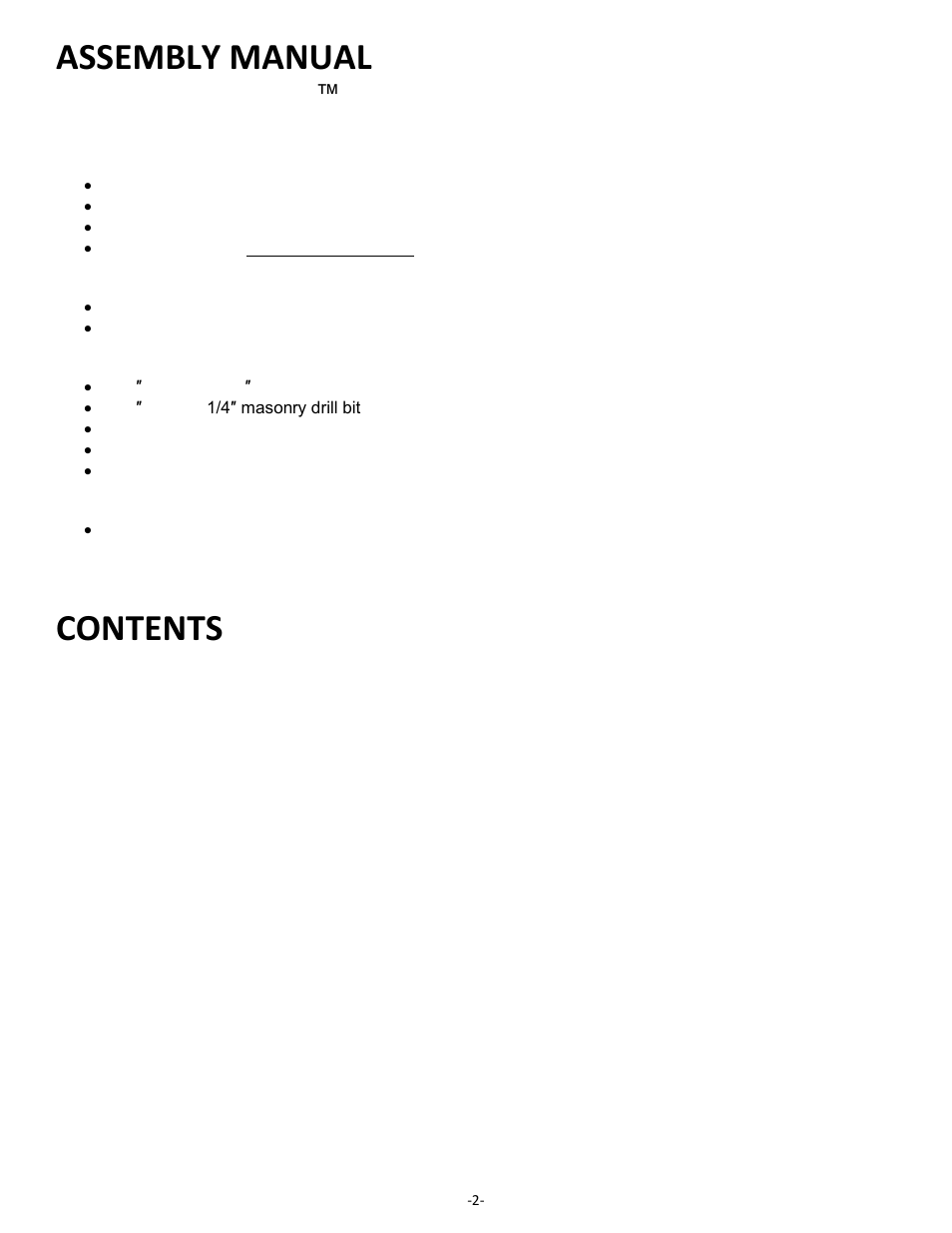 EZ-ACCESS GATEWA SOLID SURFACE PORTABLE RAMP User Manual | Page 2 / 9